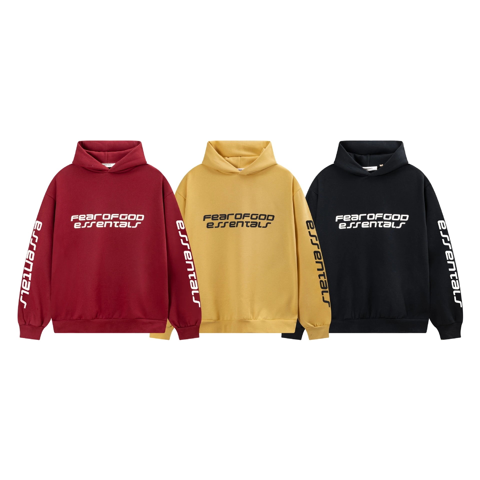 Fear of God Hoodies & Sweatshirts Essentials Logo Hooded Sweatshirt image 4