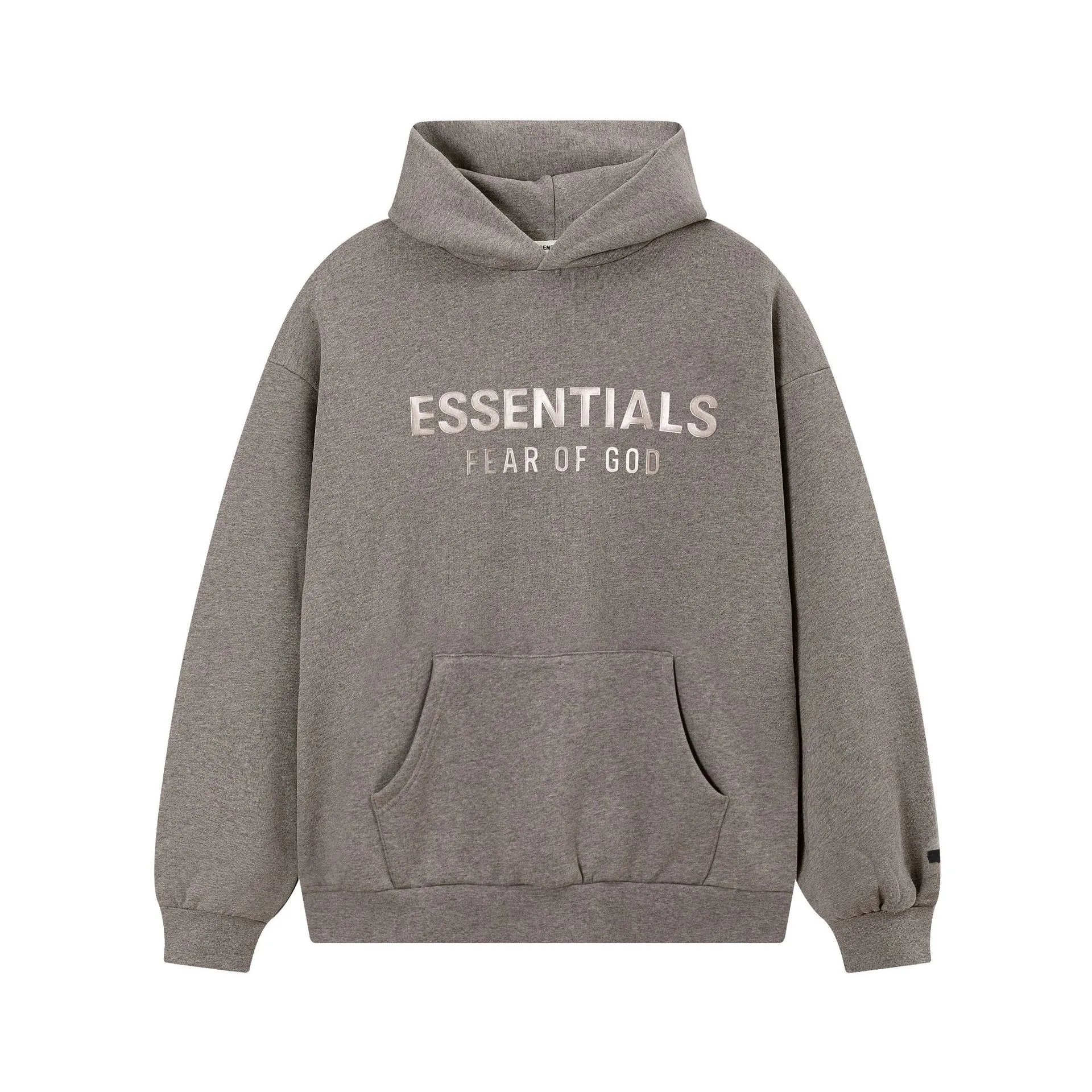 Fear of God Hoodies & Sweatshirts Essentials Logo Hooded Sweatshirt — brown 2272