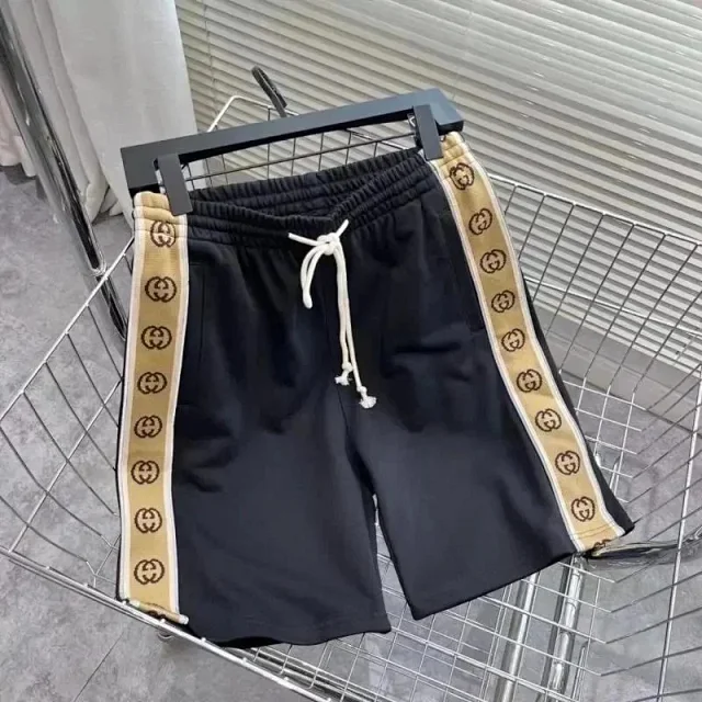 Gucci Shorts Drawstring logo-print product detail image 7