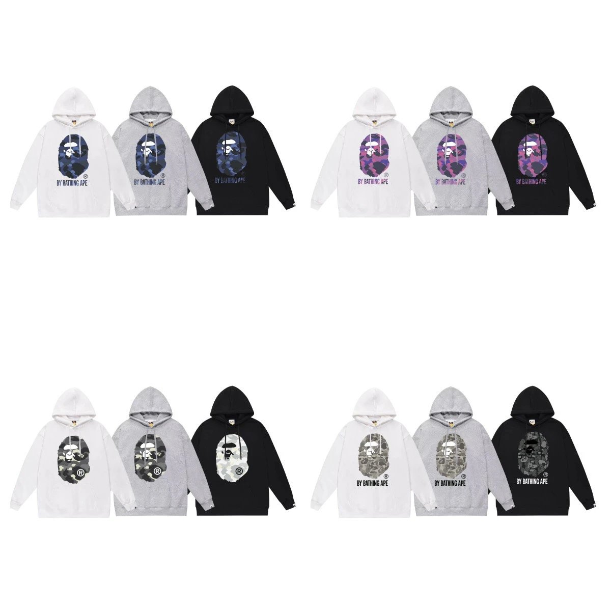 BAPE Hoodies & Sweatshirts Graphic Pullover Hoodie image 4