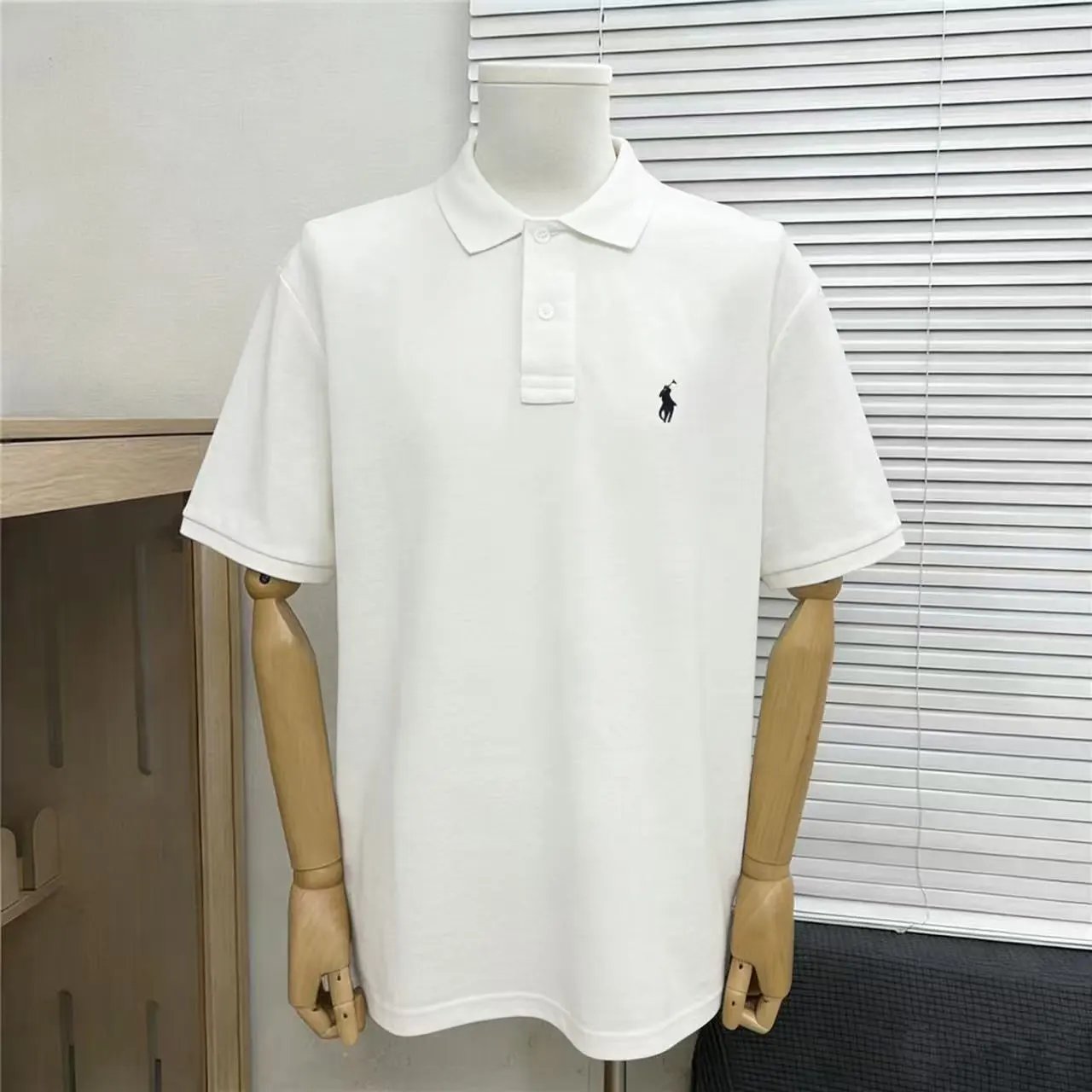 Polo Ralph Lauren Shirts Short-Sleeve Embroidered Pony Shirt — Little horse white 002