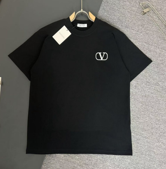 Valentino T-Shirts Logo Print Short-Sleeve T-Shirt image 9