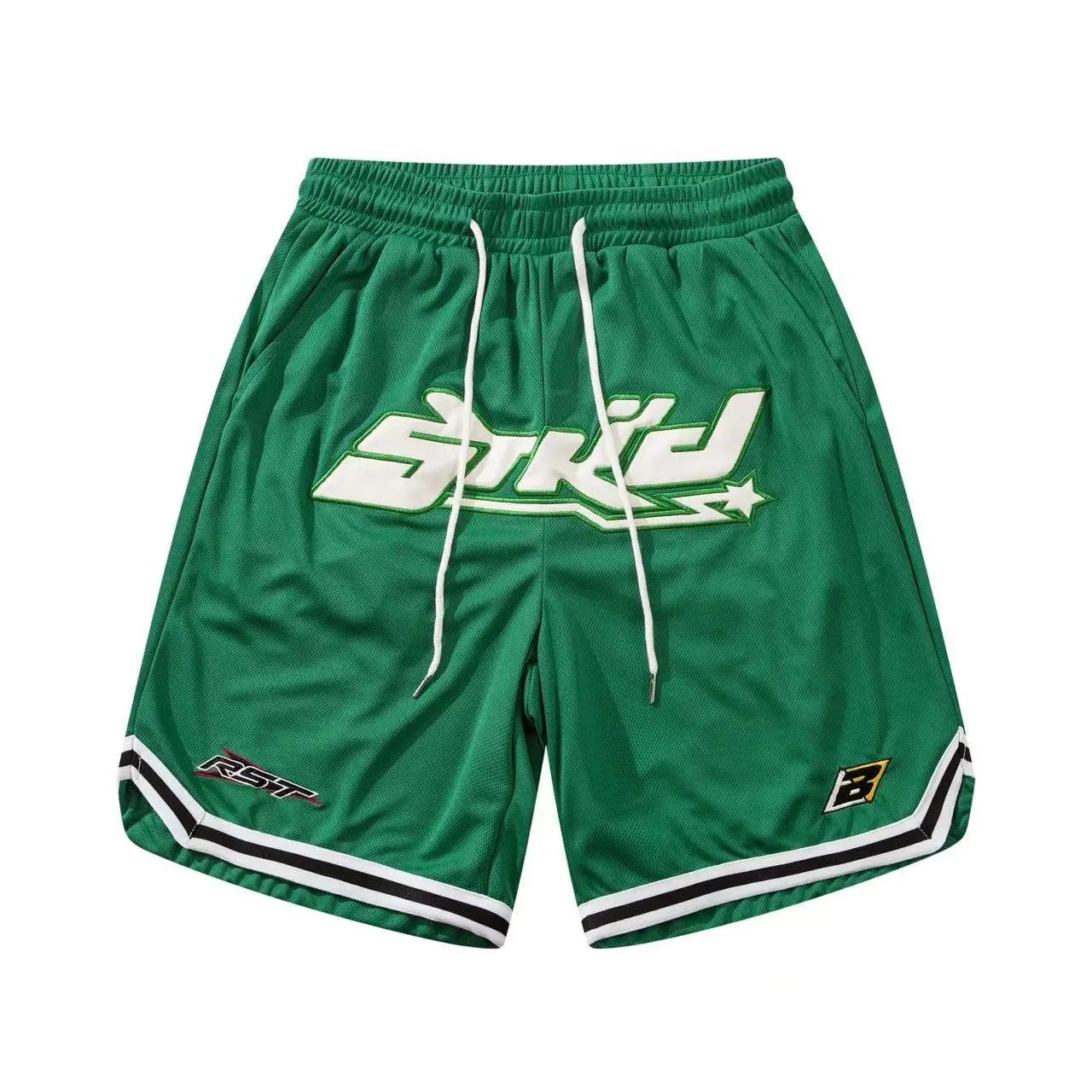 Cityloco Shorts Graphic Mesh Basketball — 55 green