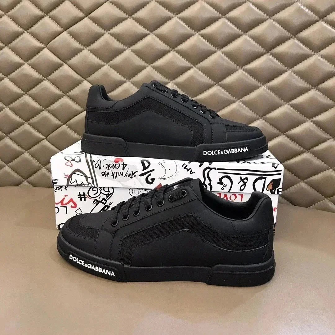 Dolce & Gabbana Sneakers Low-top logo lace-up — 9