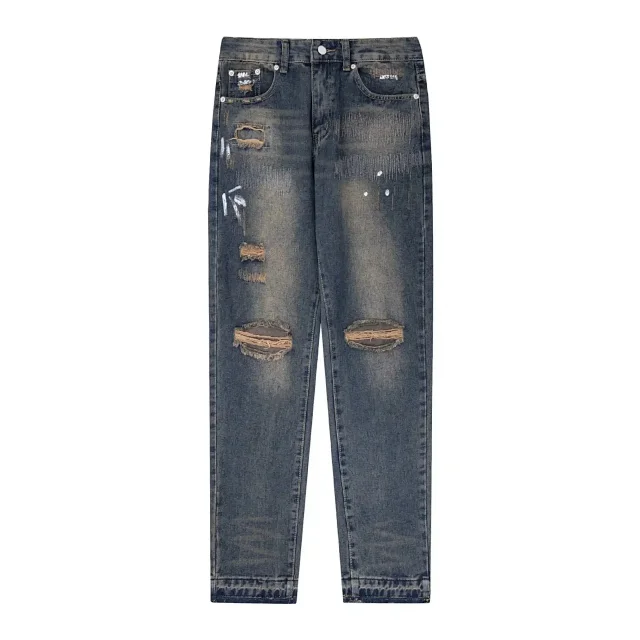 Gallery Dept. Jeans Paint-Splatter Ripped product detail image 4