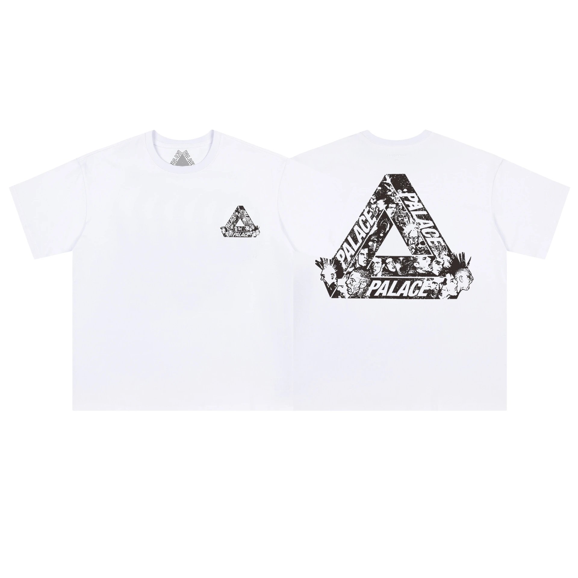 Palace T-Shirts Tri-Ferg Graphic — 15 white