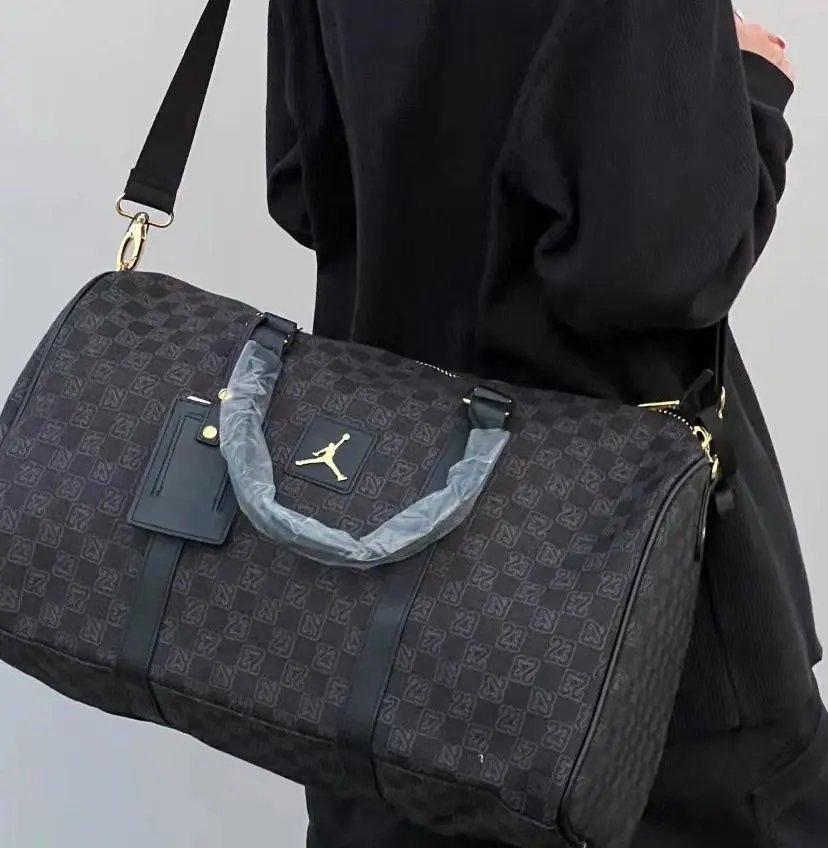 Air Jordan Duffle Bag Black Monogram - 7