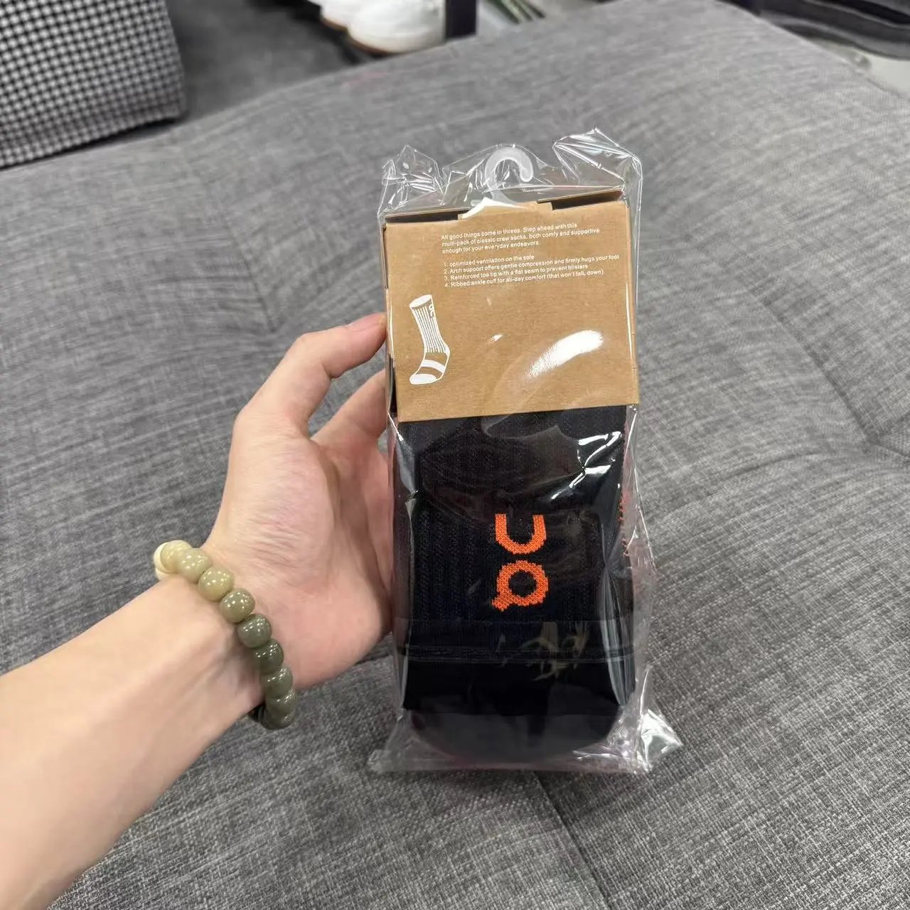 On Socks Logo Sock 3-Pack image 3