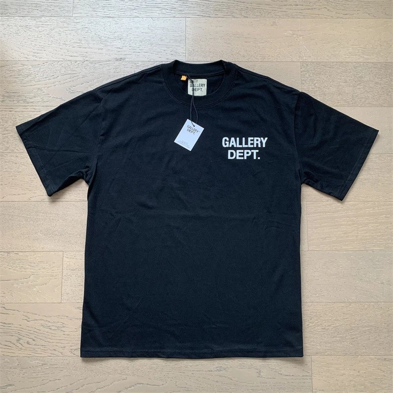 Gallery Dept. T-Shirts Loose Graphic Print — 9008 Black (Digital Direct Injection)