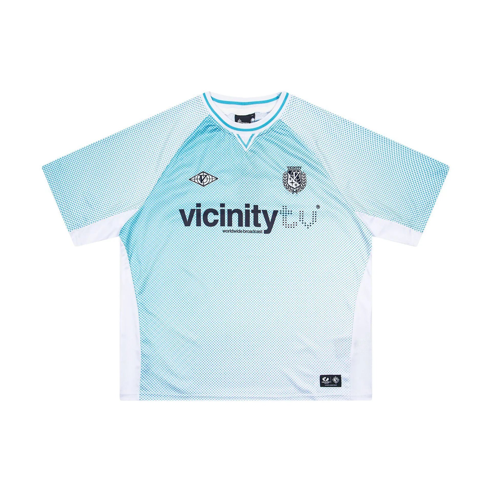 Vicinity Football Jerseys Short-Sleeve — Y 02 Light blue