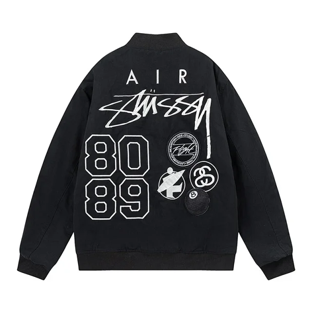 Stüssy Jackets Patchwork varsity bomber jacket product detail image 7