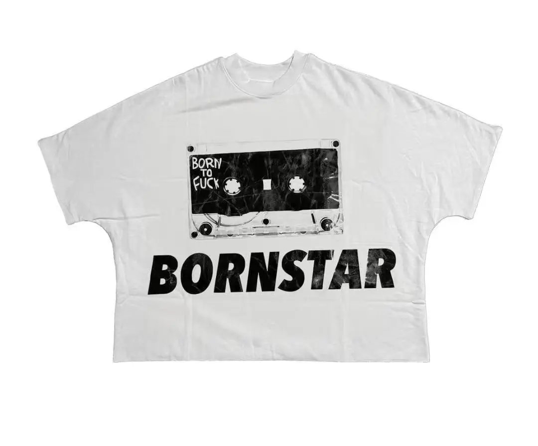 Bornstar T-Shirts Graphic Print Short-Sleeve T-Shirt — 02
