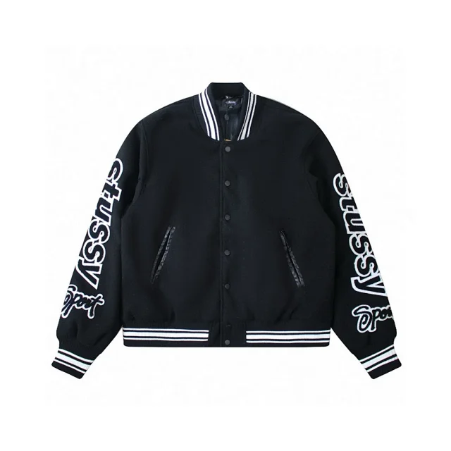 Stüssy Jackets Patchwork varsity bomber jacket product detail image 21
