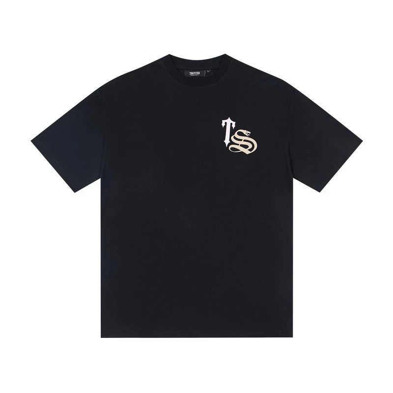 Trapstar T-Shirts Graphic Logo T-Shirt — T35 black