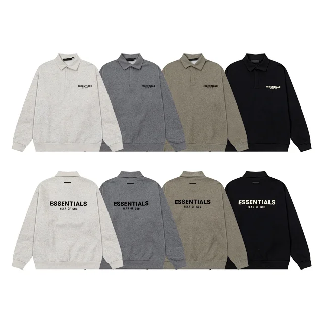 Fear of God ESSENTIALS Hoodies & Sweatshirts Logo Pullover Hoodie product detail image 4