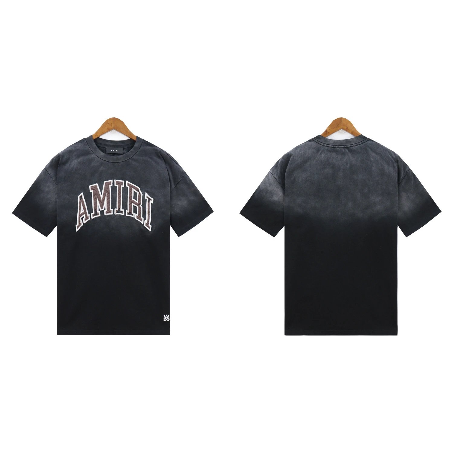 AMIRI T-Shirts Washed Graphic T-Shirt — 2218 black