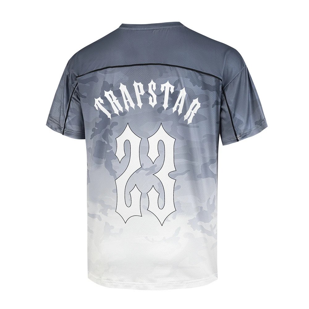 Trapstar T-Shirts Graphic Logo T-Shirt — 627 gray