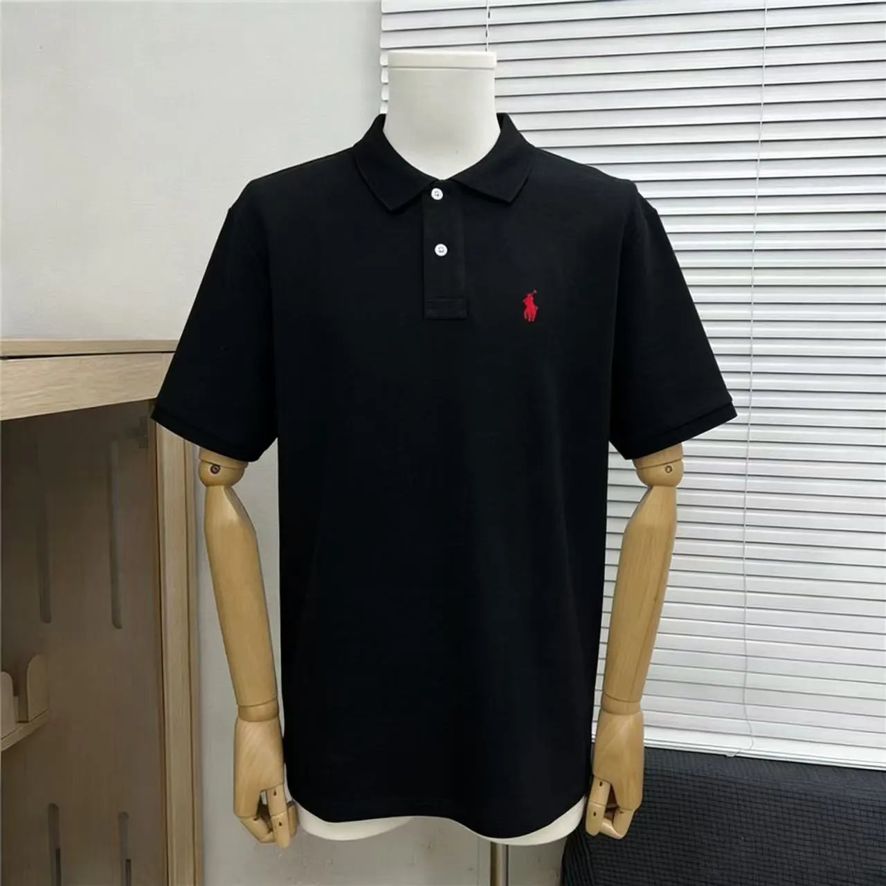 Polo Ralph Lauren Shirts Short-Sleeve Embroidered Pony Shirt — Little horse black 002