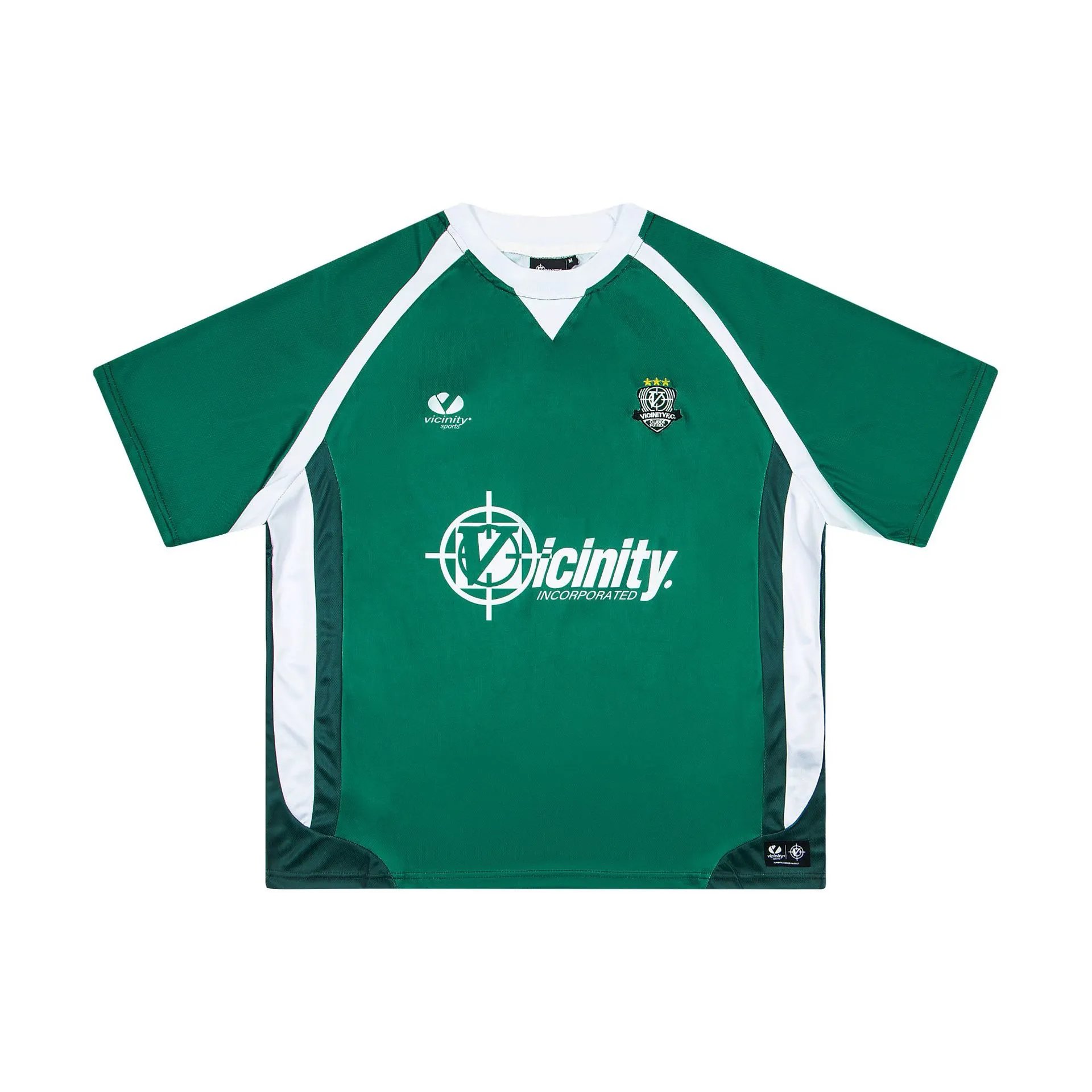 Vicinity Football Jerseys Short-Sleeve — Y 01 Green