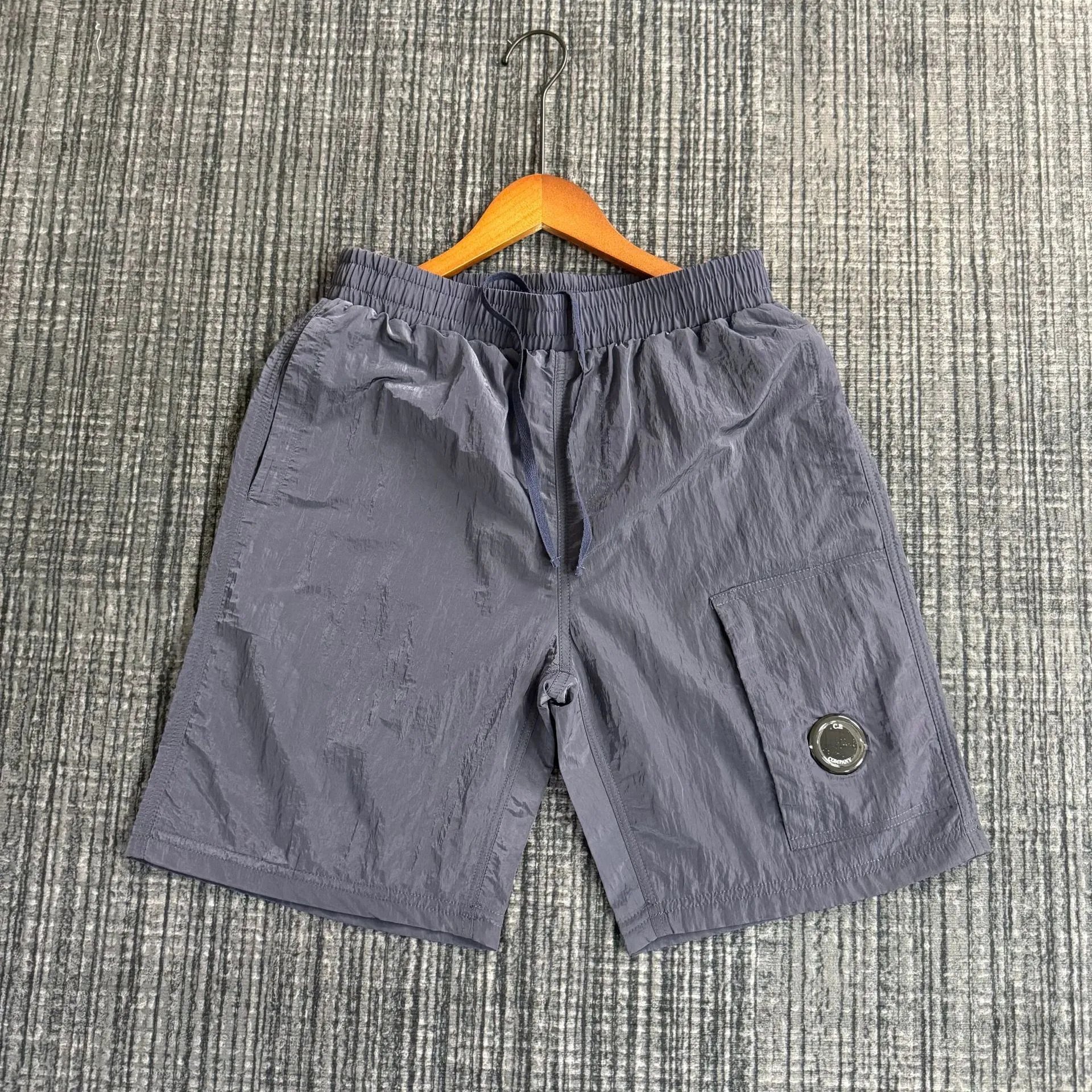 C.P. Company Shorts Drawstring Cargo Lens — 2690 blue shorts