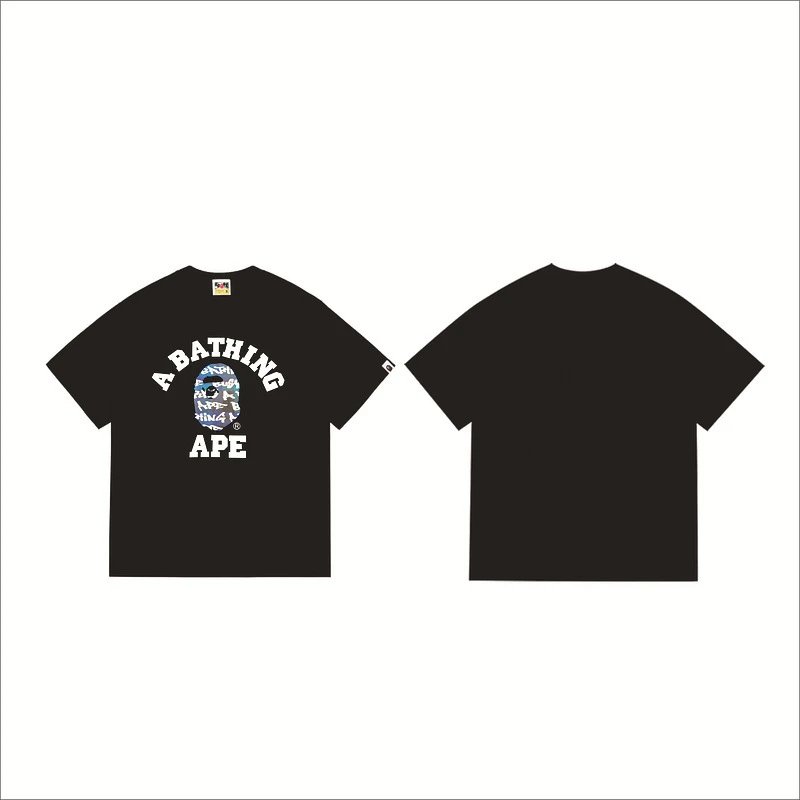BAPE T-Shirts Hot Wheels Graphic Short-Sleeve T-Shirt — 259 Black and Blue