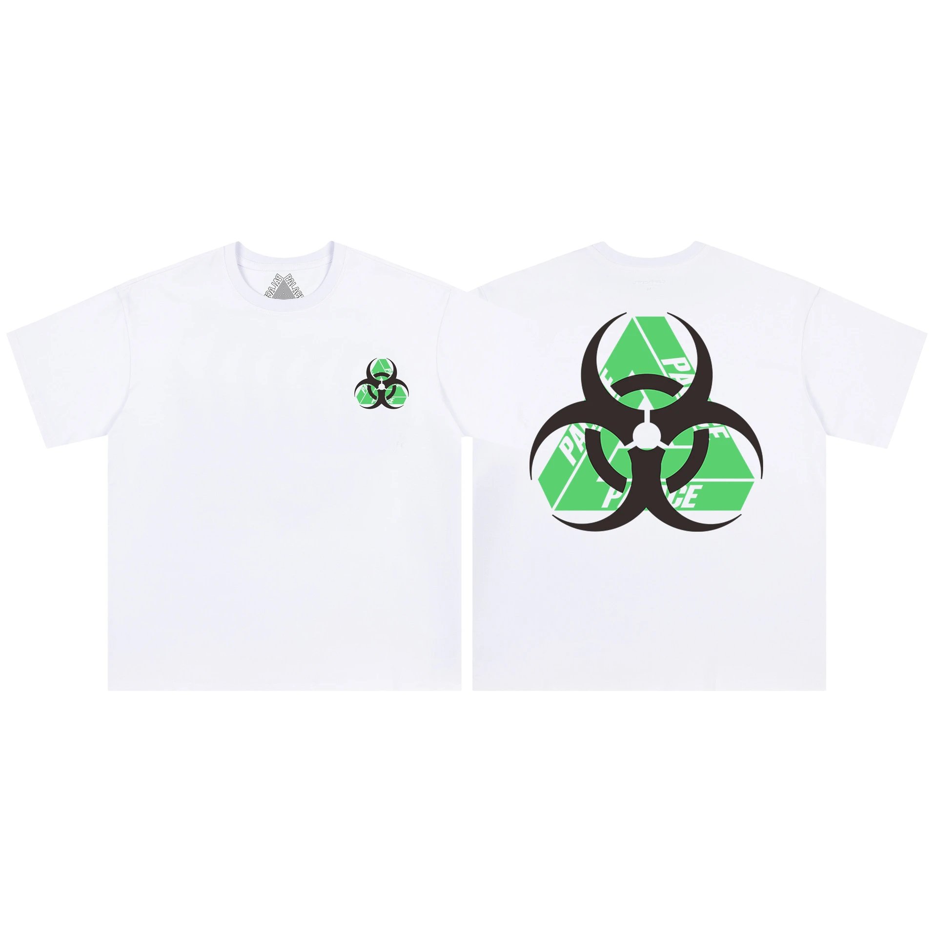 Palace T-Shirts Tri-Ferg Logo Print — 9