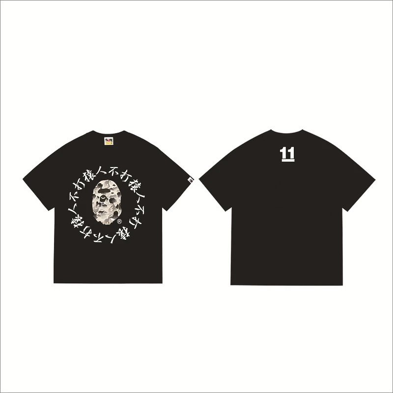 BAPE T-Shirts Hot Wheels Graphic Short-Sleeve T-Shirt — 257 black