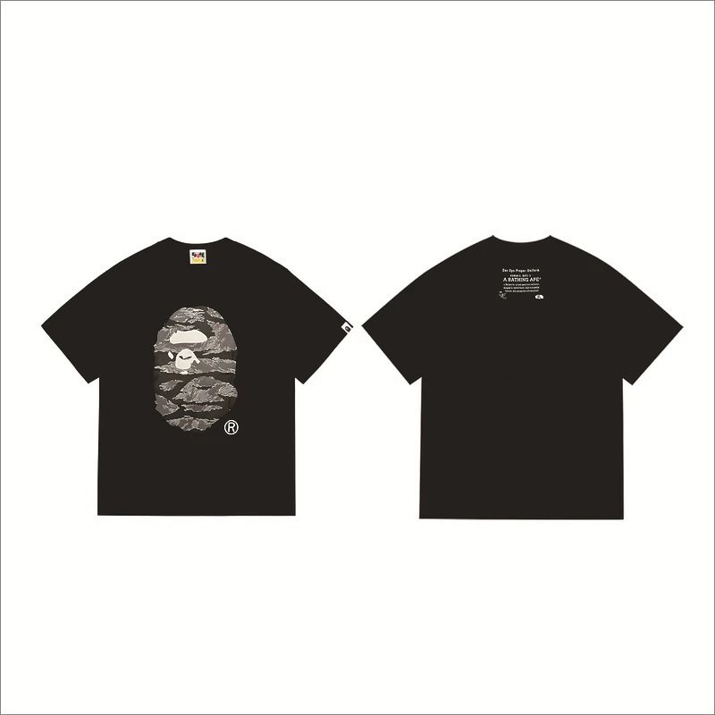 BAPE T-Shirts Hot Wheels Graphic Short-Sleeve T-Shirt — 253 black