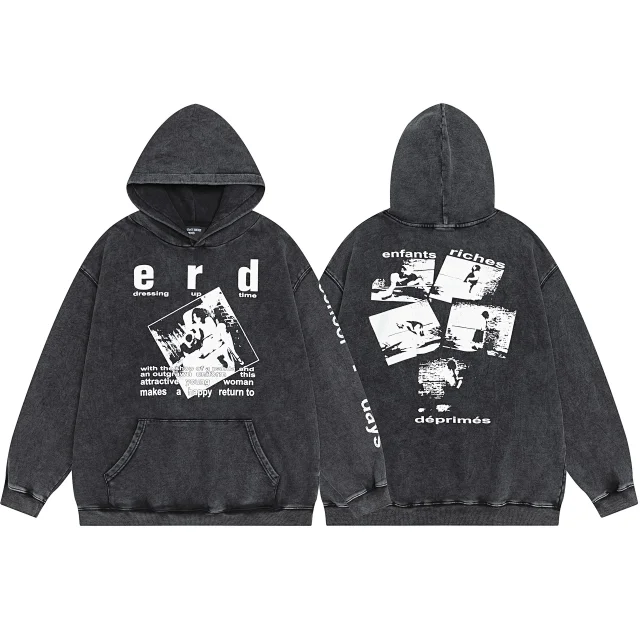 Enfants Riches Déprimés Hoodies & Sweatshirts Graphic Print Pullover Hoodie product detail image 7