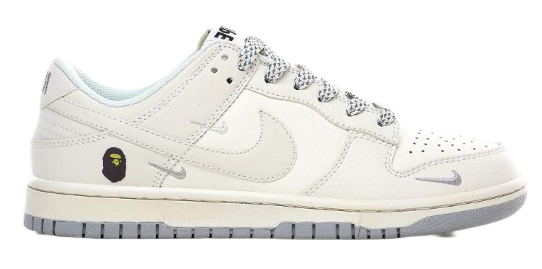 BAPE Sneakers Low-top with Ape Head graphics and Swoosh overlays — XD6188-018