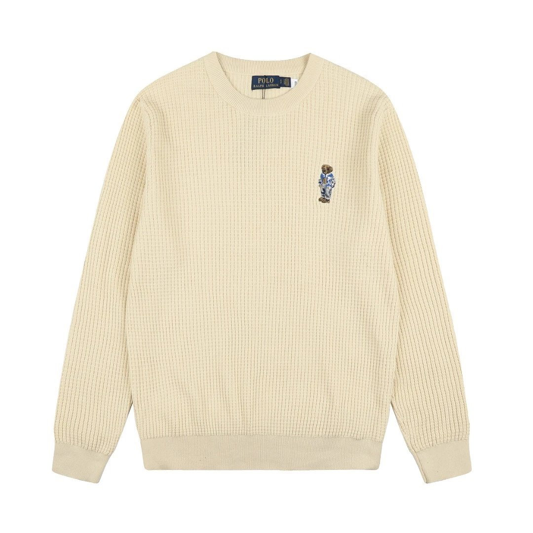 Polo Ralph Lauren DS 006 and 6609 knitwear — DS 6615 Milky apricot