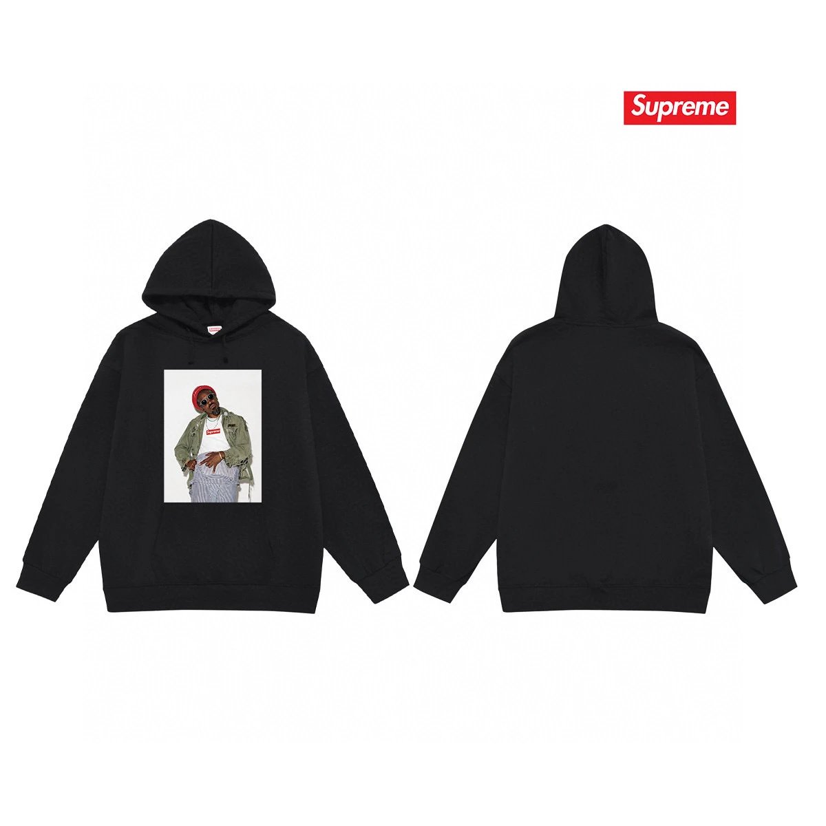 Supreme Hoodies & Sweatshirts Fleece-Lined Body Snatchers Graphic Hoodie — 56-2 Fleece-lined style