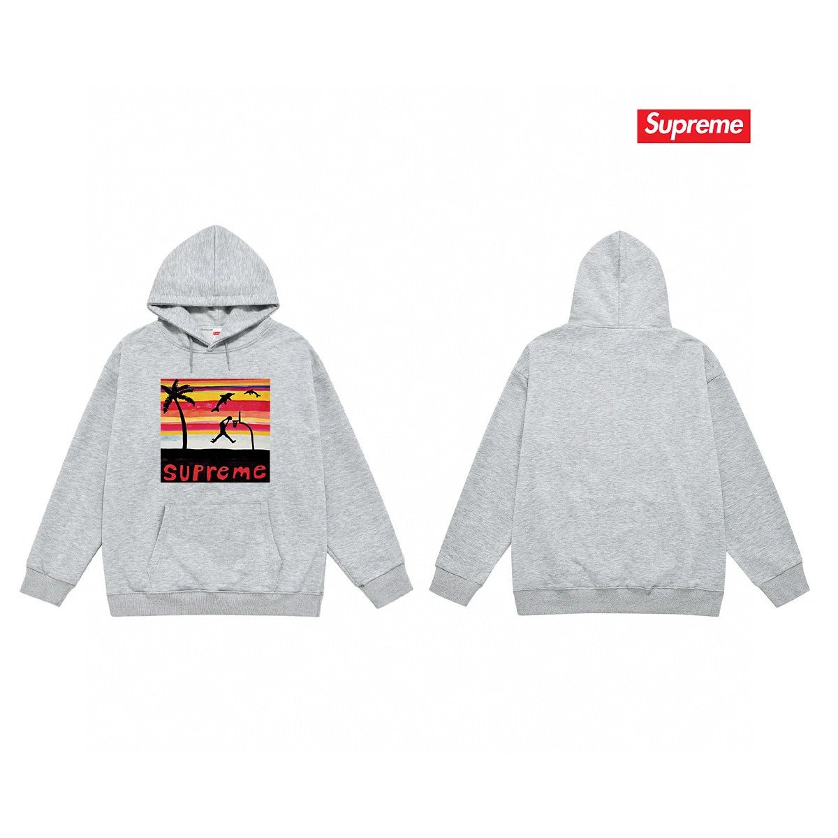 Supreme Hoodies & Sweatshirts Fleece-Lined Body Snatchers Graphic Hoodie — 58-3 Fleece-lined style