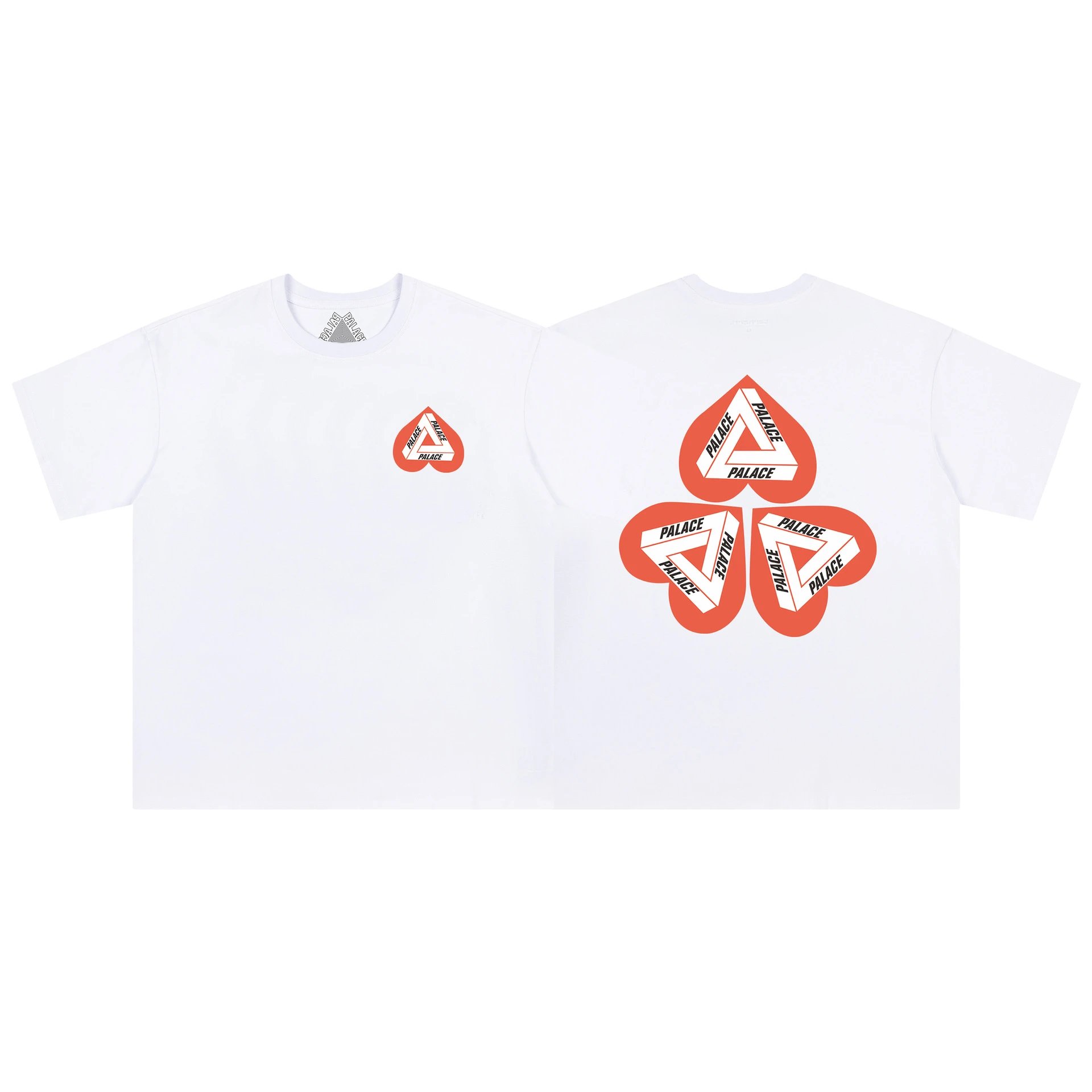 Palace T-Shirts Tri-Ferg Logo Print — 36