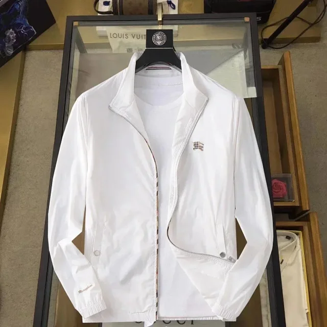 Burberry Jackets Hooded check-print zip jacket product detail image 8