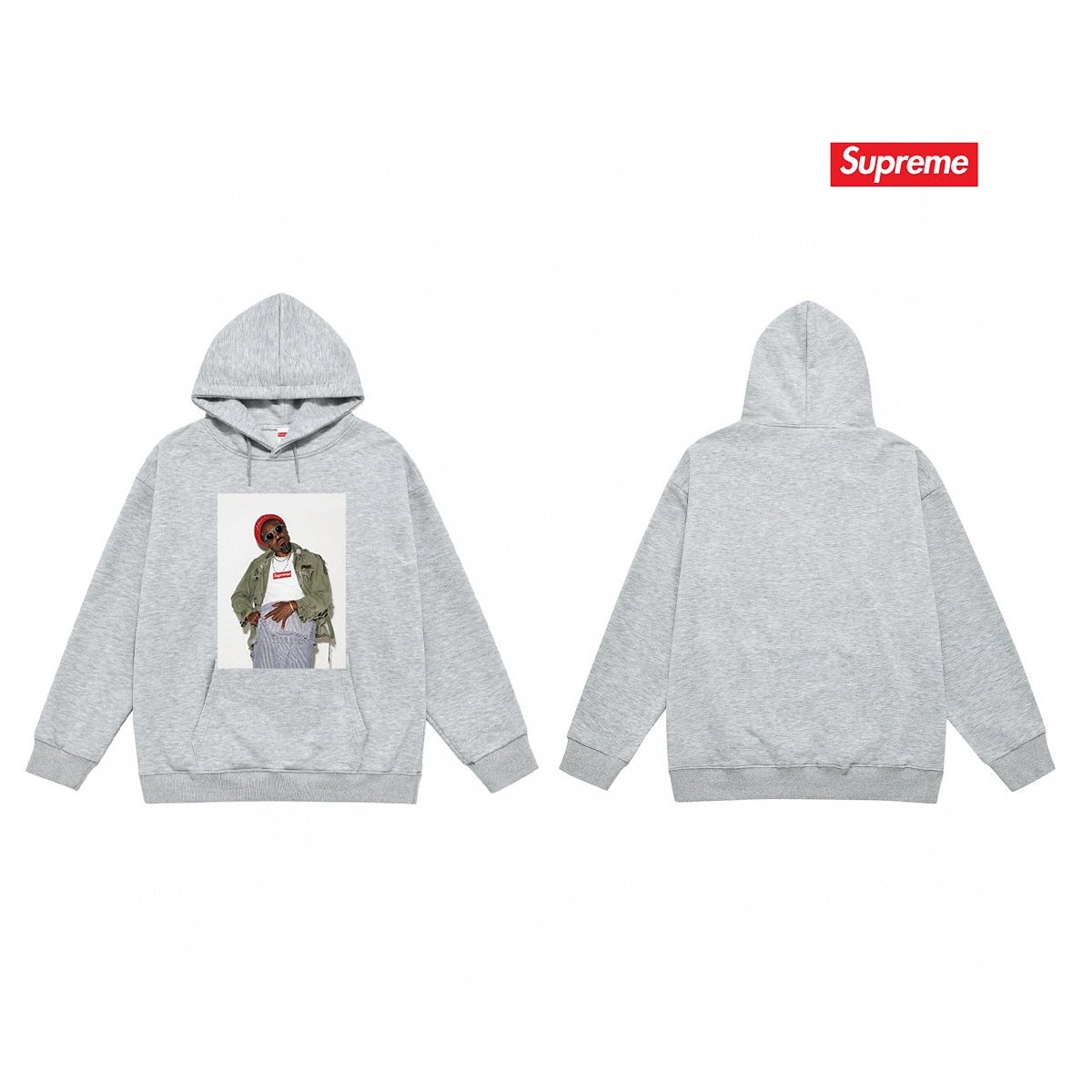 Supreme Hoodies & Sweatshirts Fleece-Lined Body Snatchers Graphic Hoodie — 56-3 Fleece-lined style