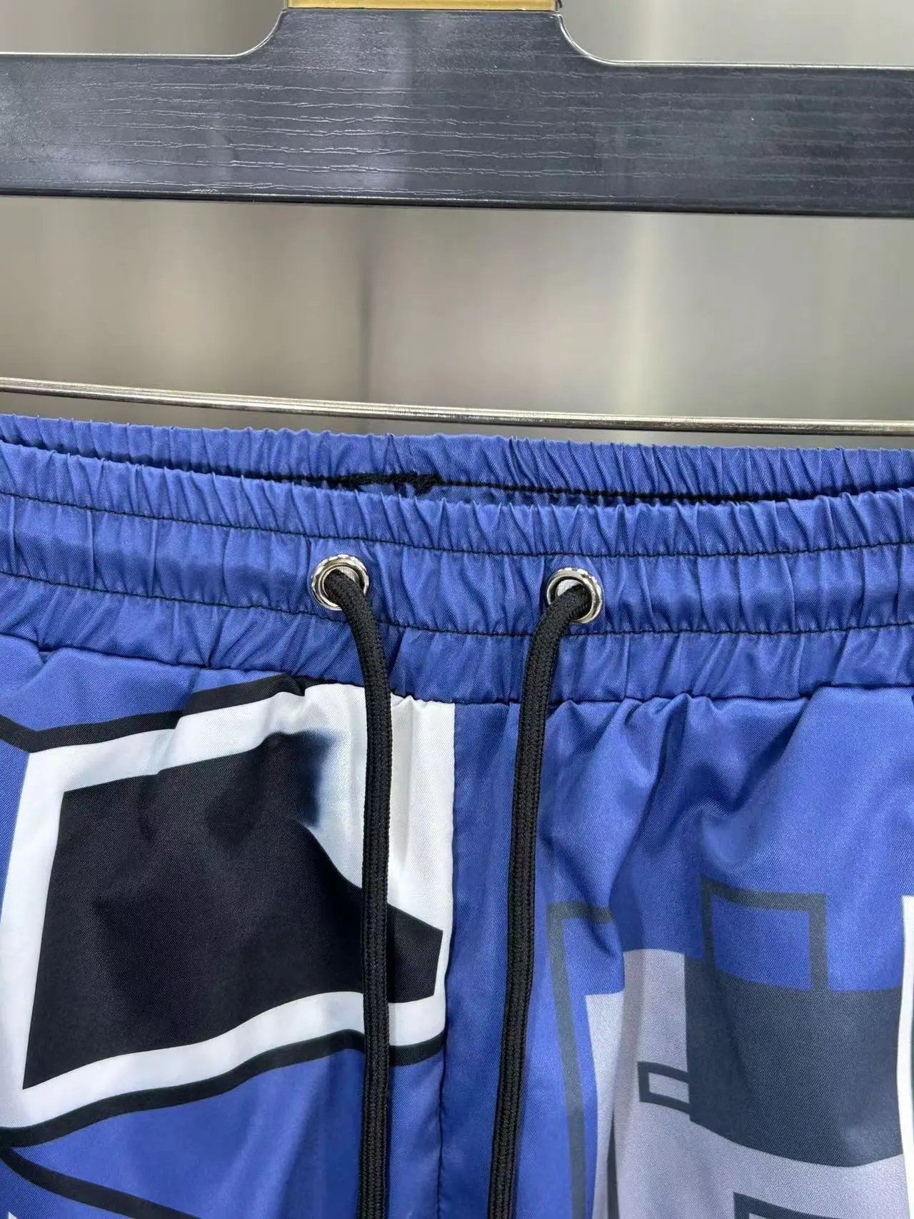 Versace Printed Swim Shorts Blue Multicolor Swimwear - 13