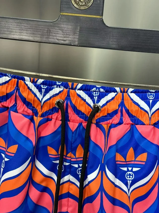 adidas Shorts Trefoil geometric-print drawstring product detail image 27
