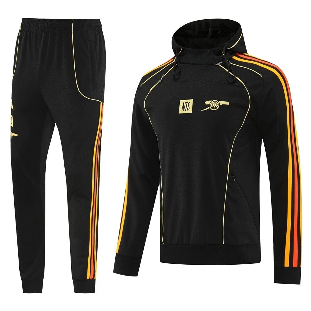 Arsenal Tracksuits Football club hooded tracksuit with jogger pants image 5