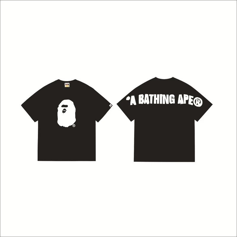 BAPE T-Shirts Hot Wheels Graphic Short-Sleeve T-Shirt — 268 black