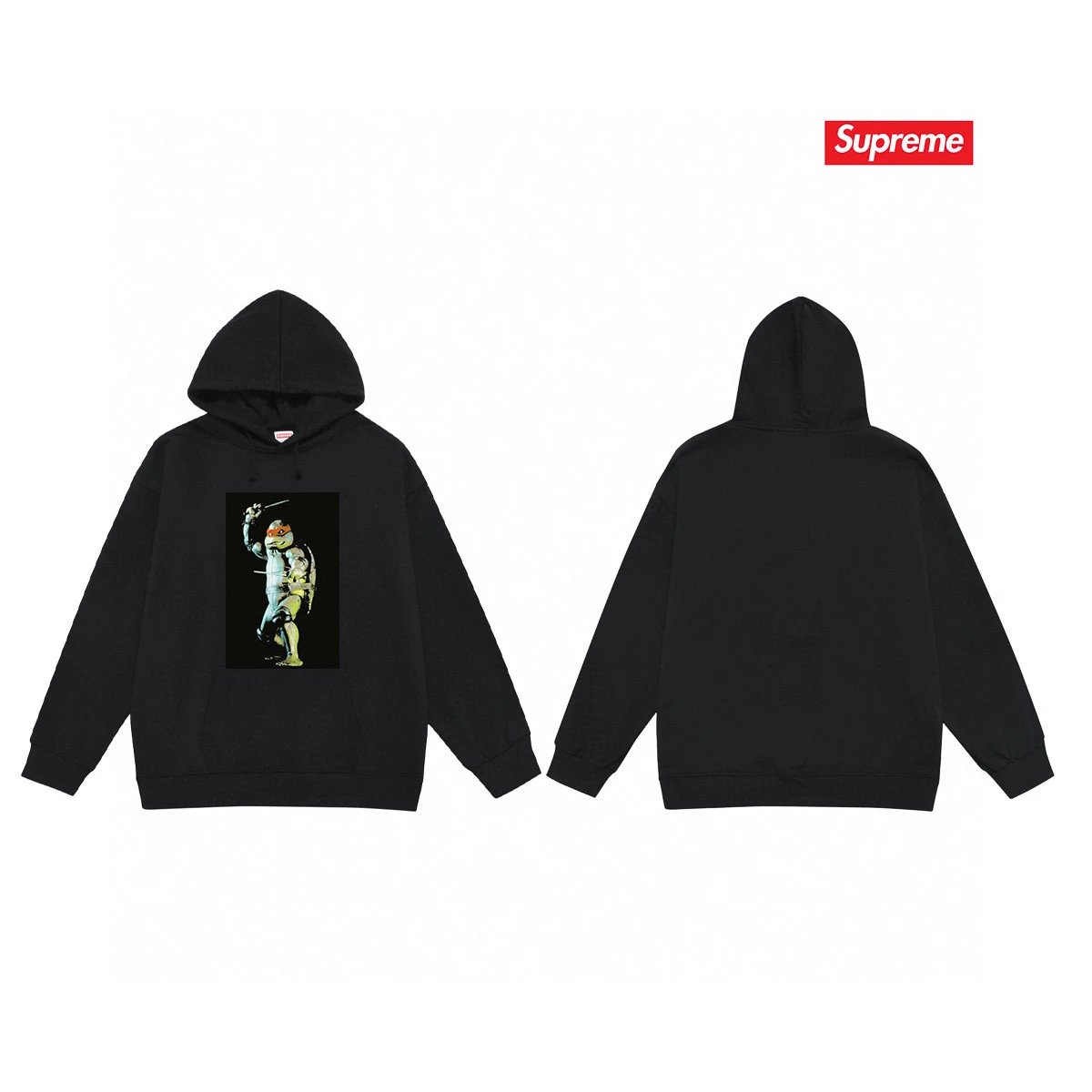 Supreme Hoodies & Sweatshirts Fleece-Lined Body Snatchers Graphic Hoodie — 53-1 Fleece-lined style