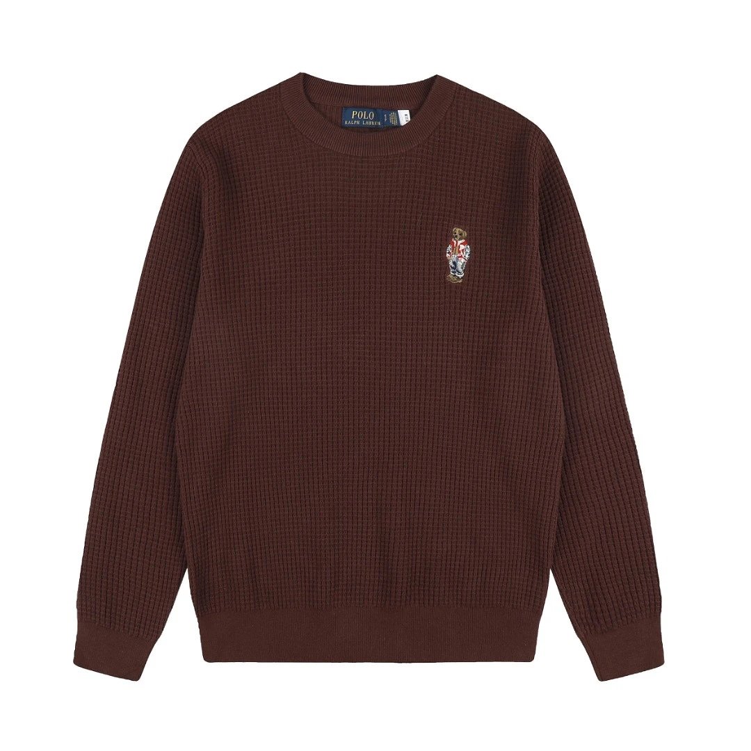 Polo Ralph Lauren DS 006 and 6609 knitwear — DS 6615 Coffee color