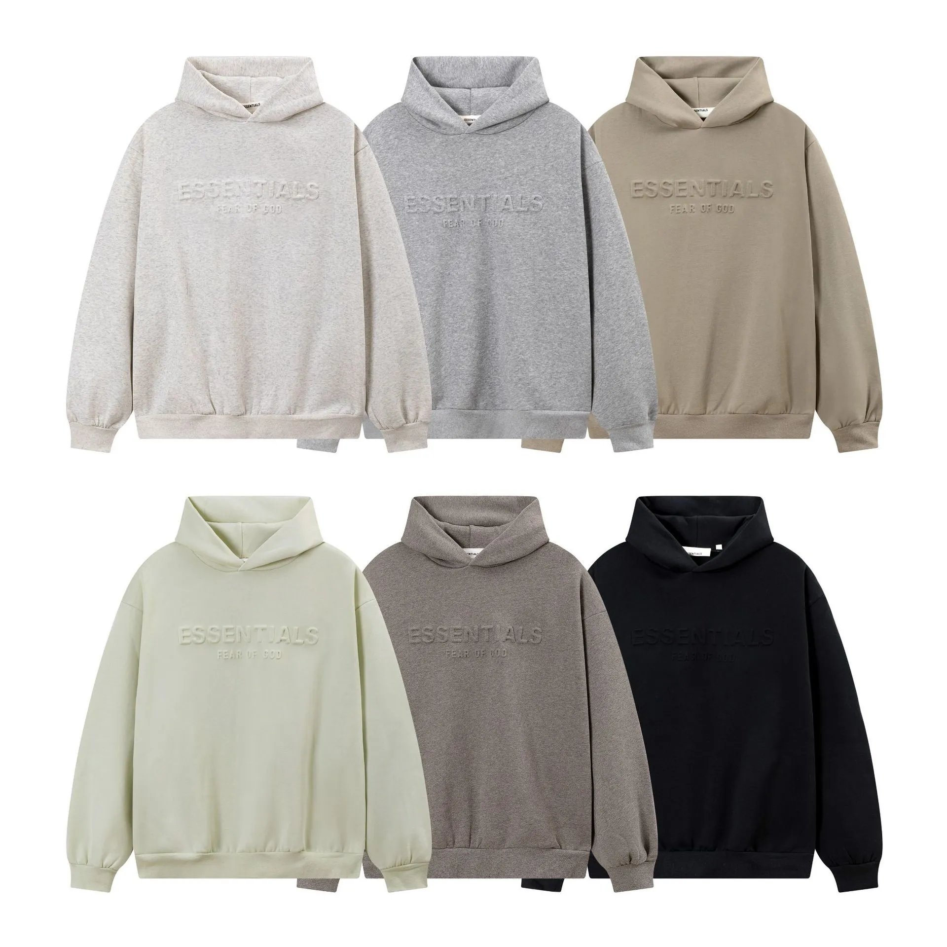 Fear of God ESSENTIALS Hoodies & Sweatshirts Logo Pullover Hoodie image 4