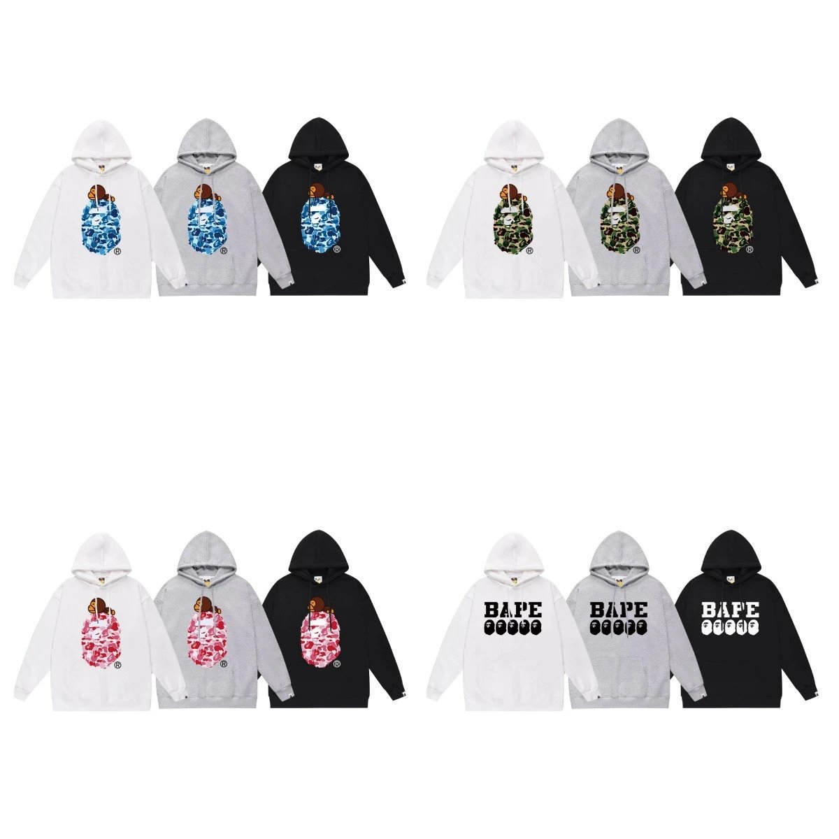 BAPE Hoodies & Sweatshirts Graphic Pullover Hoodie image 5