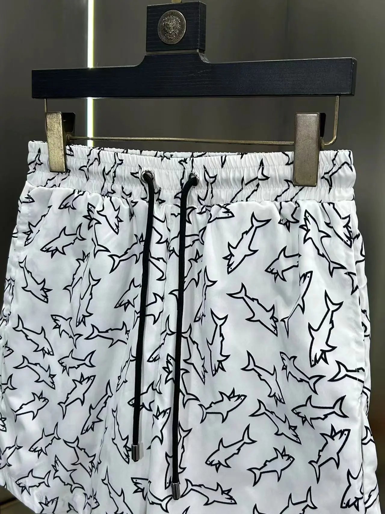 Design Paul & Shark Shark Print Navy Swim Shorts - 24