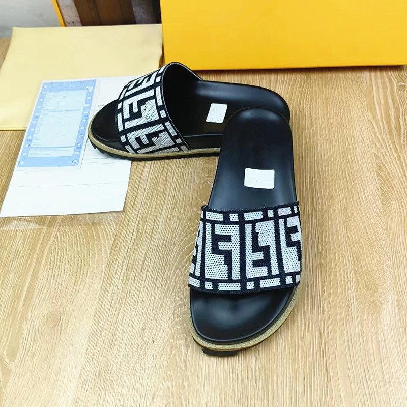 Versace Greca Pattern Slide Sandals Black/Gold Slippers - 17