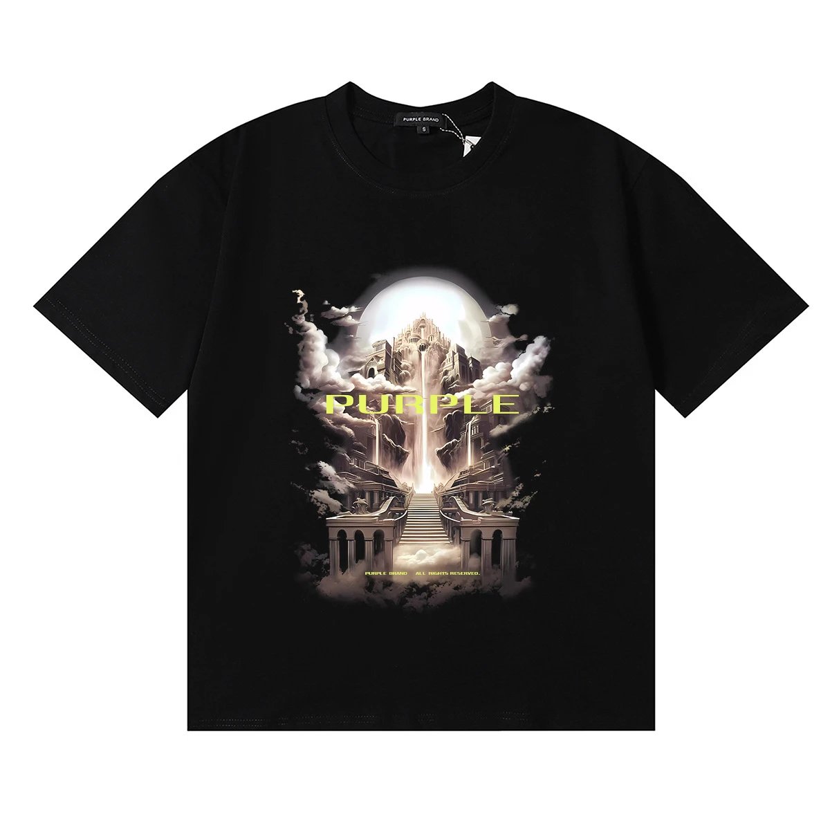 Purple Brand T-Shirts Graphic Print — 3061-1