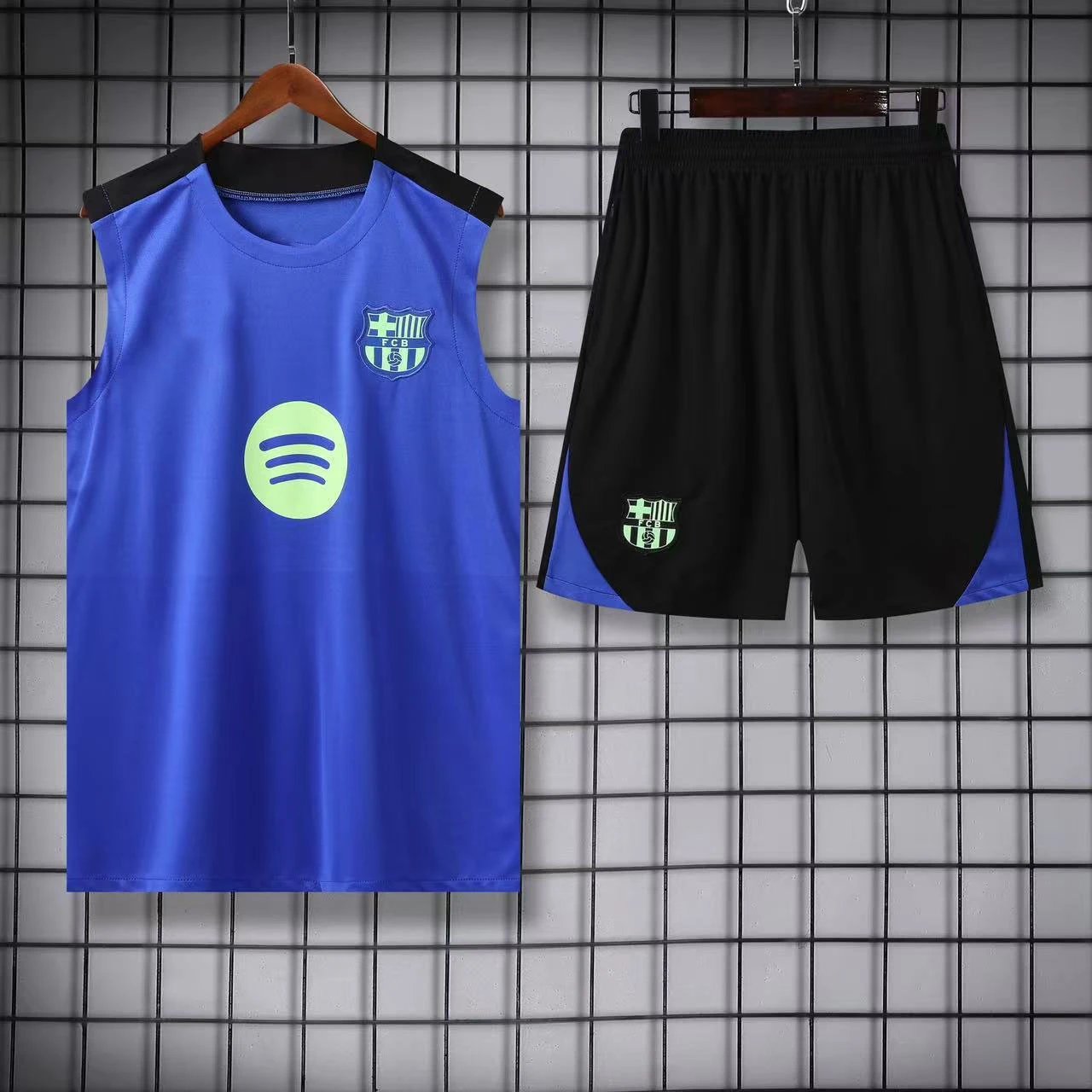 Atlético de Madrid Football Jerseys Sleeveless jersey and shorts set — 2526 Barcelona Hulan