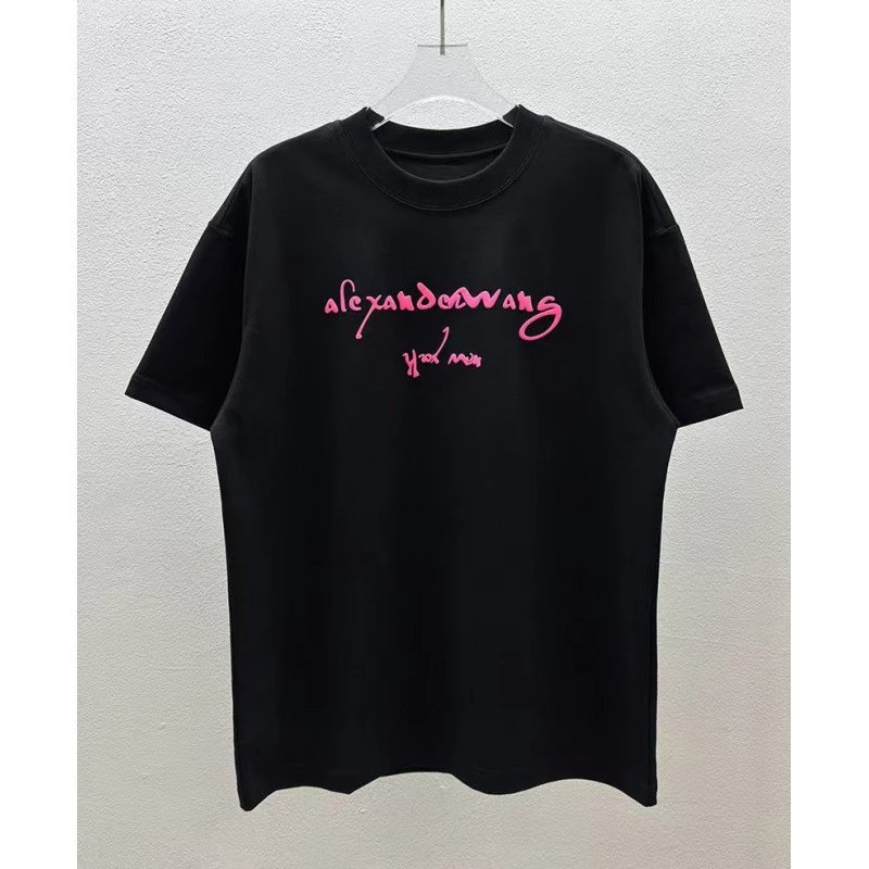 Alexander Wang T-Shirts Graphic Logo T-Shirt — 10-2