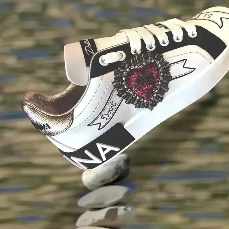Dolce & Gabbana Sneakers Portofino low-top — Rosy color